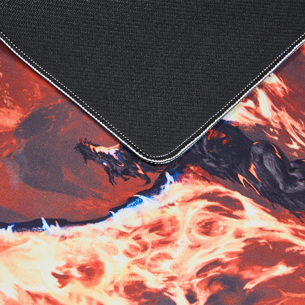 Standard Playmat 24" x 14" (Stitched) - Volcanic Rebirth