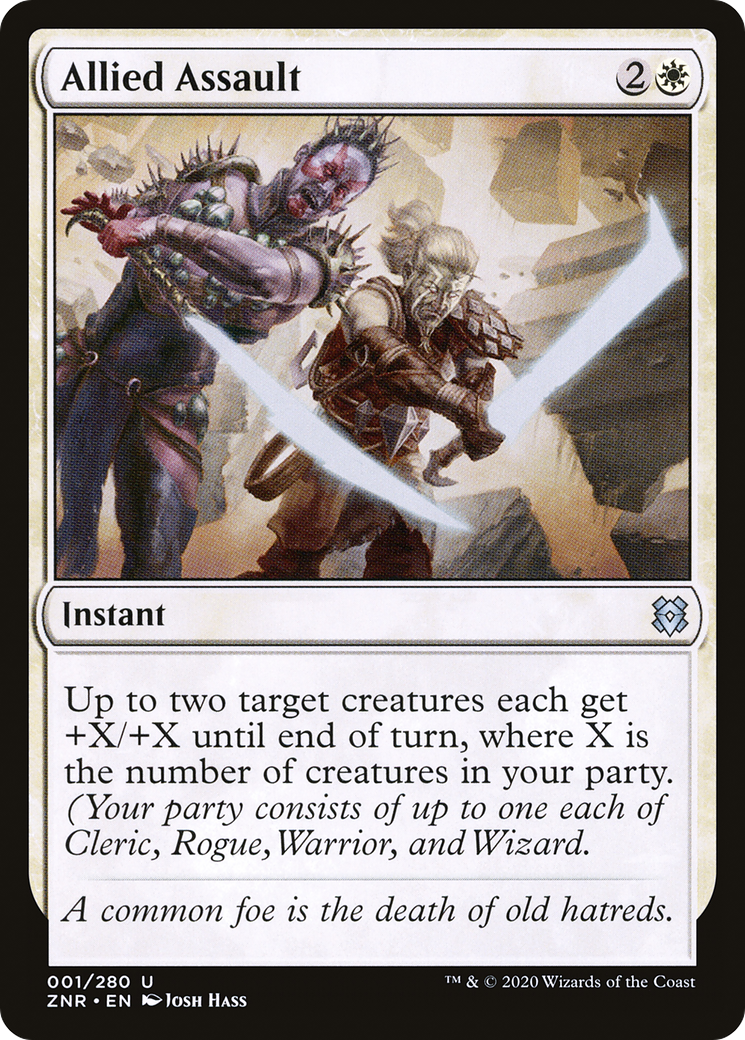 Allied Assault (ZNR) 1 - WZRD TCG