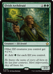 Elvish Archdruid (FDN) 219 - WZRD TCG