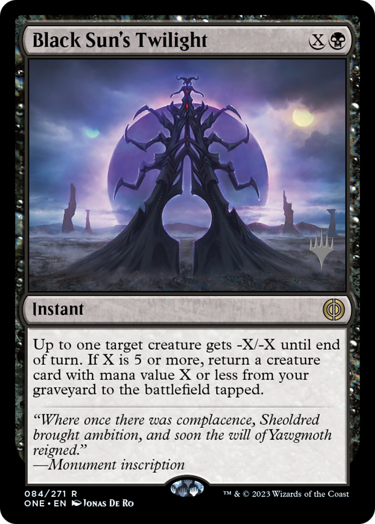 Black Sun's Twilight (PONE) 84p - WZRD TCG