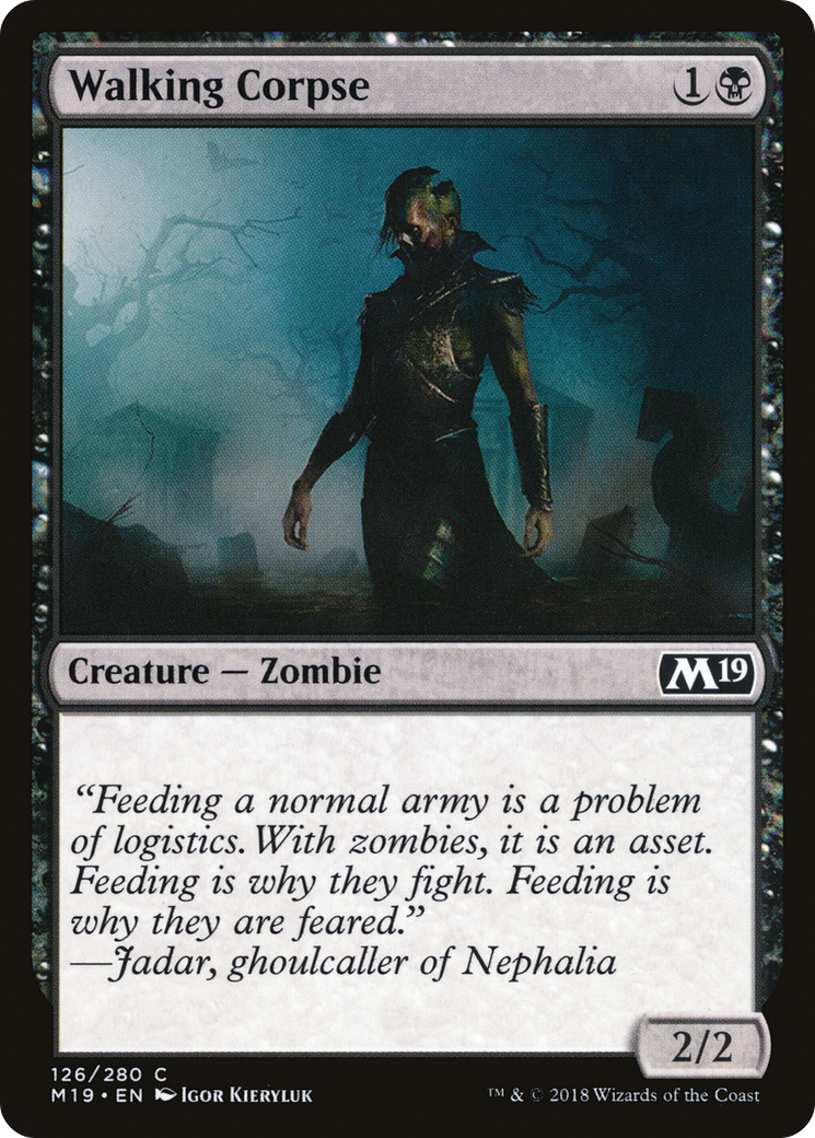 Walking Corpse (M19) 126 - WZRD TCG