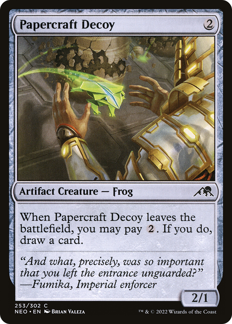 Papercraft Decoy (NEO) 253 - WZRD TCG