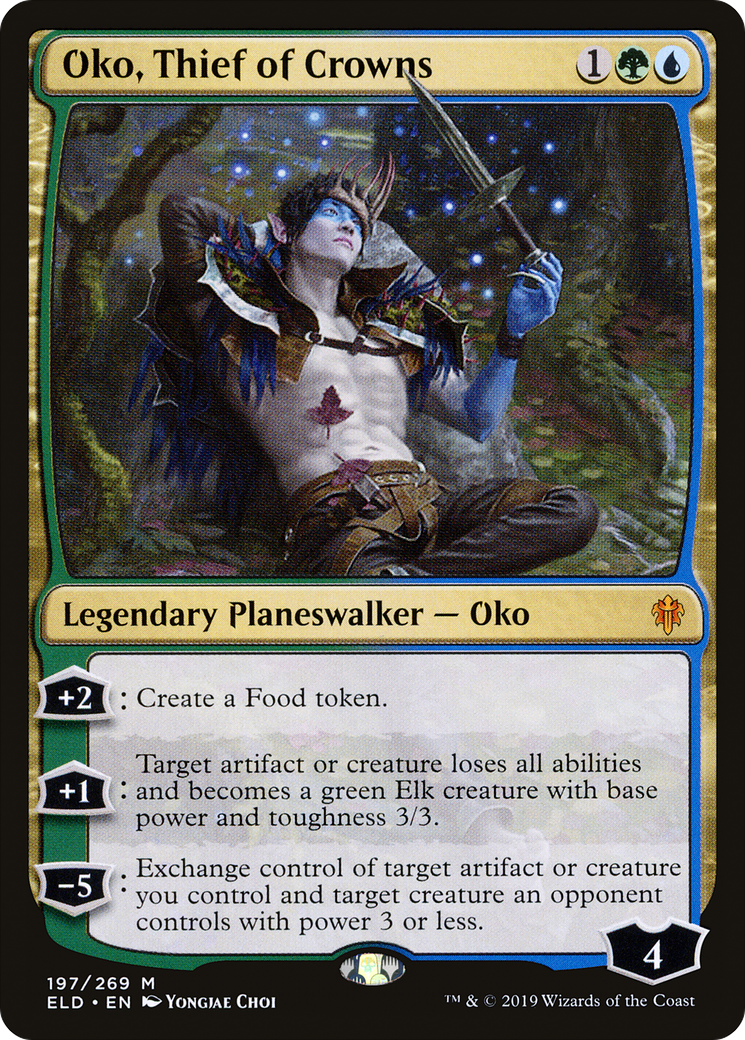 Oko, Thief of Crowns (ELD) 197