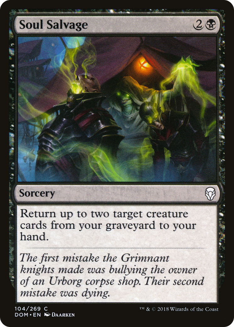Soul Salvage (DOM) 104 - WZRD TCG