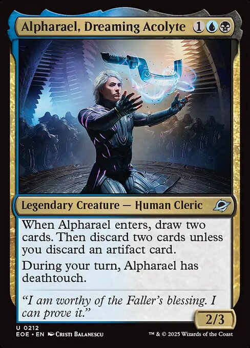 Alpharael, Dreaming Acolyte front