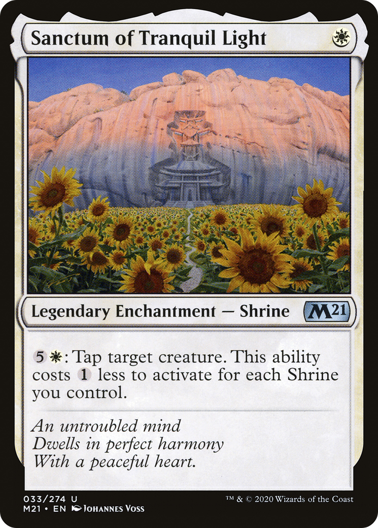 Sanctum of Tranquil Light (M21) 33 - WZRD TCG