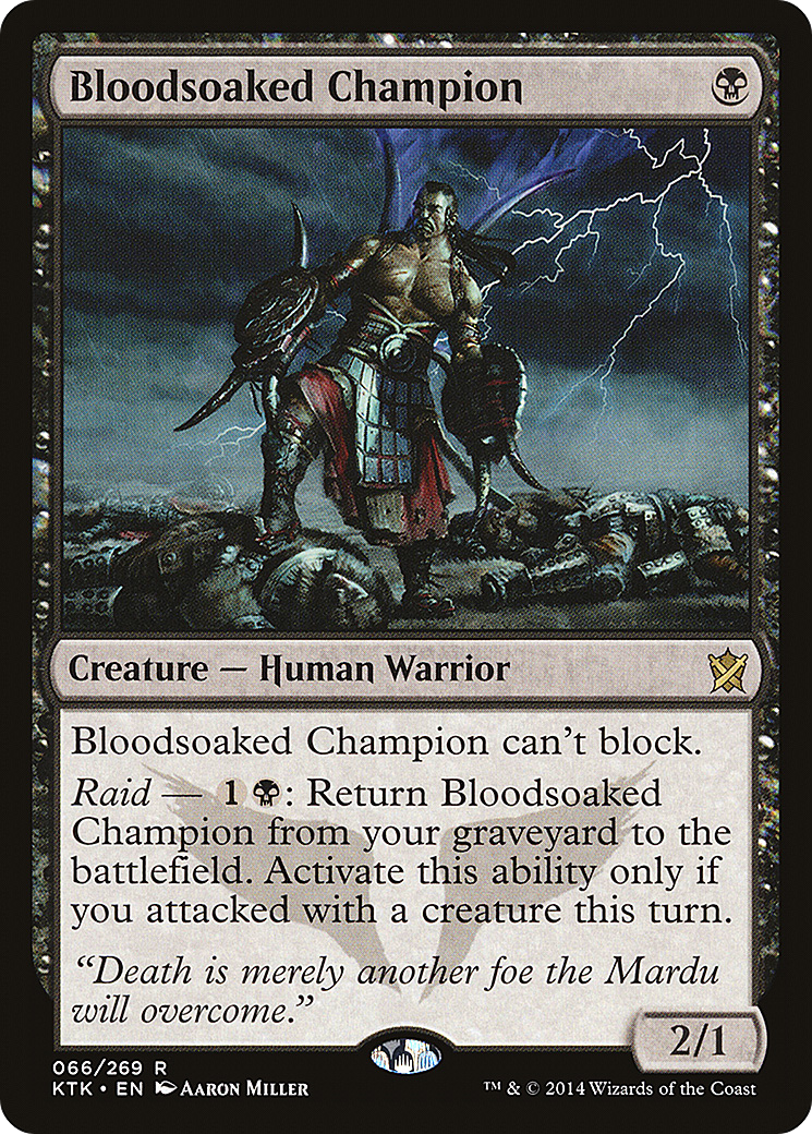 Bloodsoaked Champion (KTK) 66 - WZRD TCG