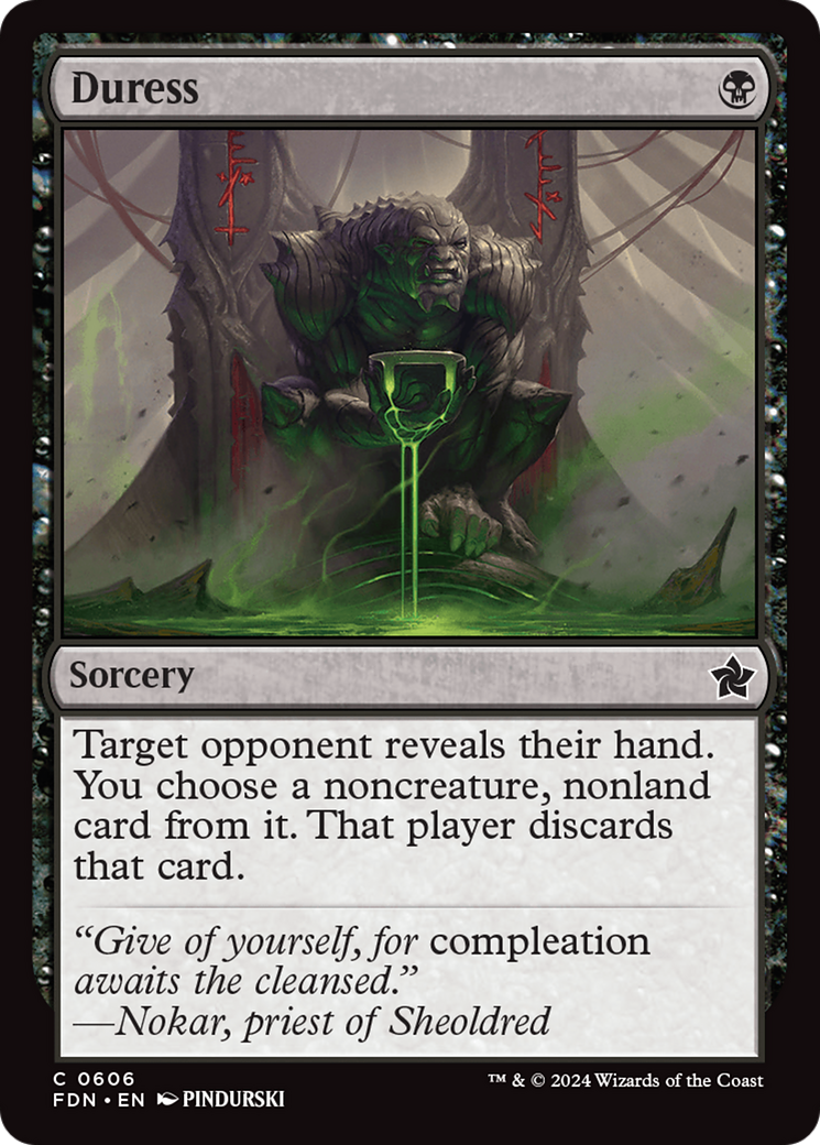 Duress (FDN) 606 - WZRD TCG