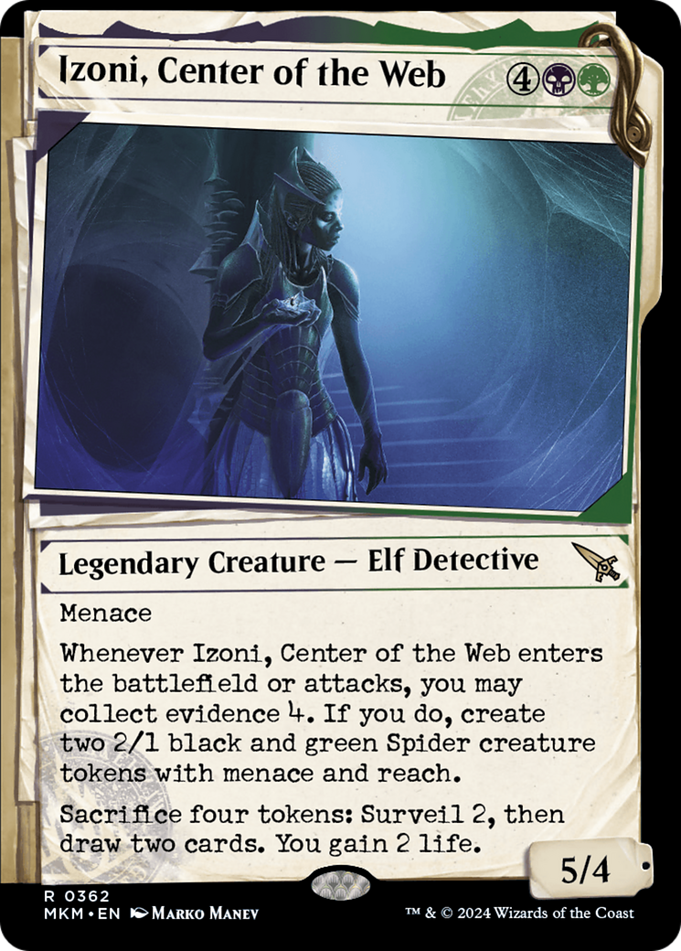 Izoni, Center of the Web (MKM) 362 - WZRD TCG