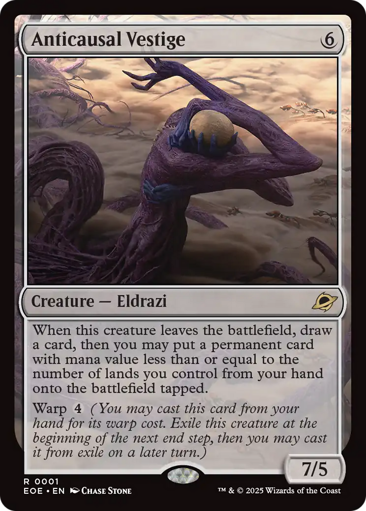 Anticausal Vestige (EOE) 1