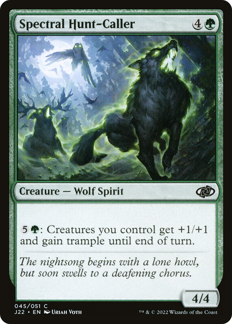 Spectral Hunt-Caller (J22) 45 - WZRD TCG