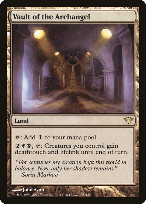 Vault of the Archangel front