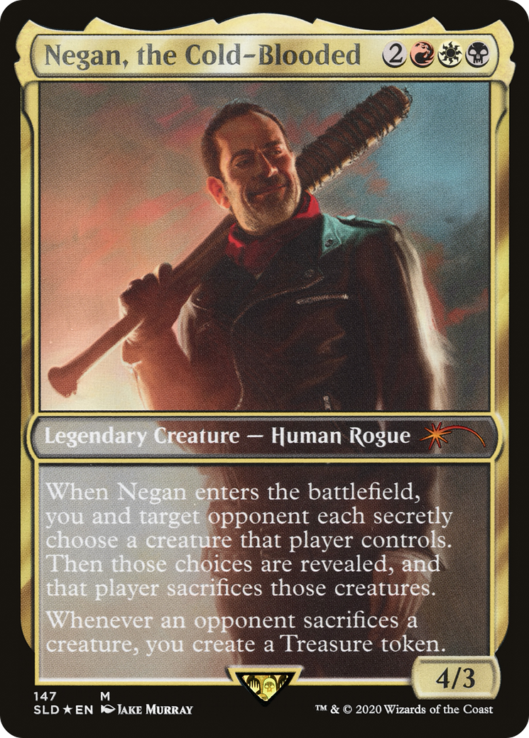 Negan, the Cold-Blooded (SLD) 147 - WZRD TCG