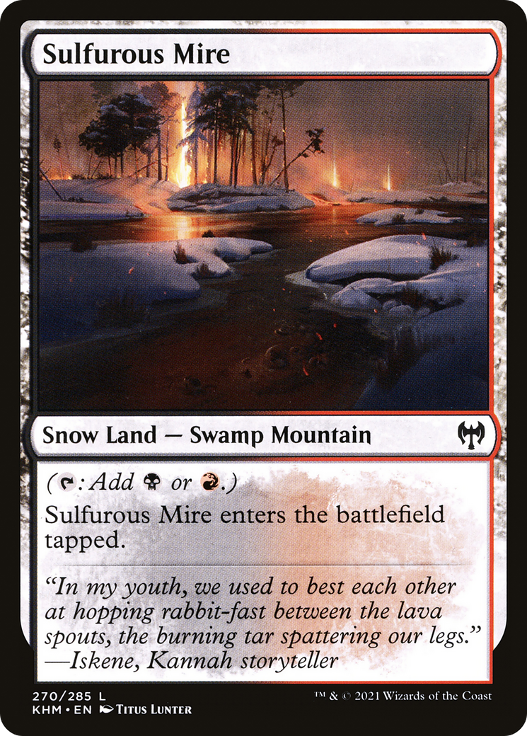 Sulfurous Mire (KHM) 270