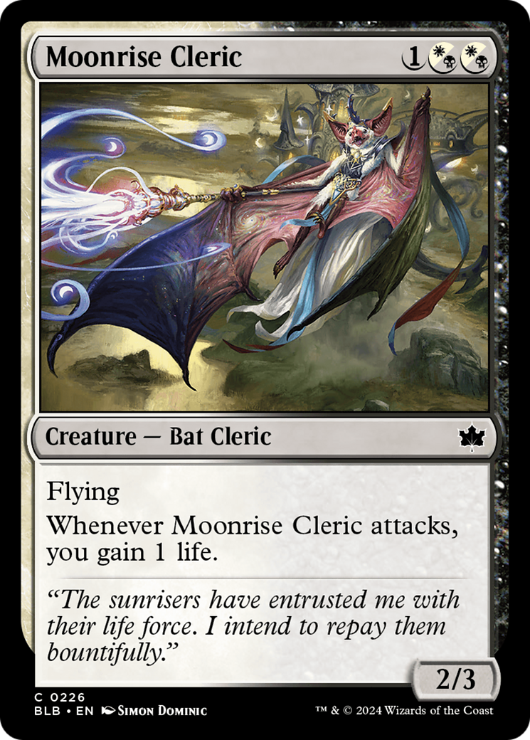 Moonrise Cleric (BLB) 226