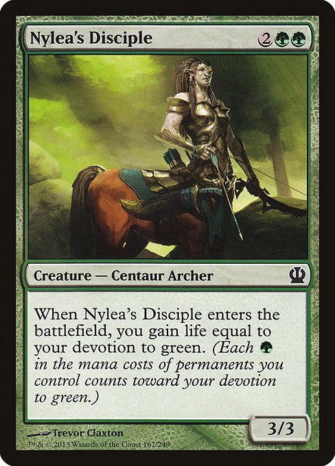 Nylea's Disciple front
