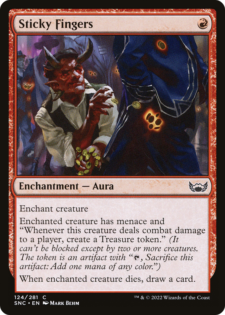 Sticky Fingers (SNC) 124 - WZRD TCG