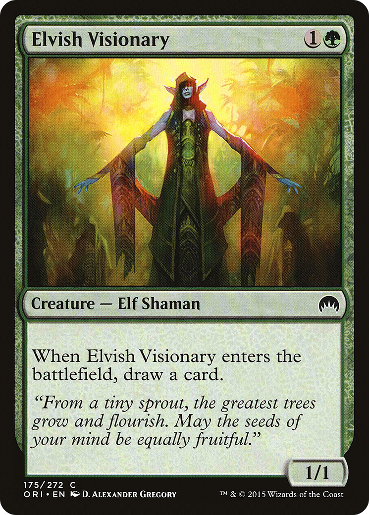 Elvish Visionary (ORI) 175 - WZRD TCG
