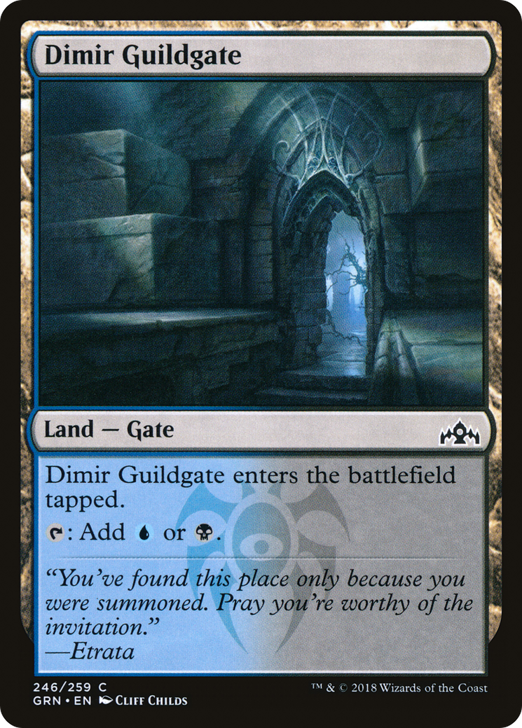 Dimir Guildgate (GRN) 246