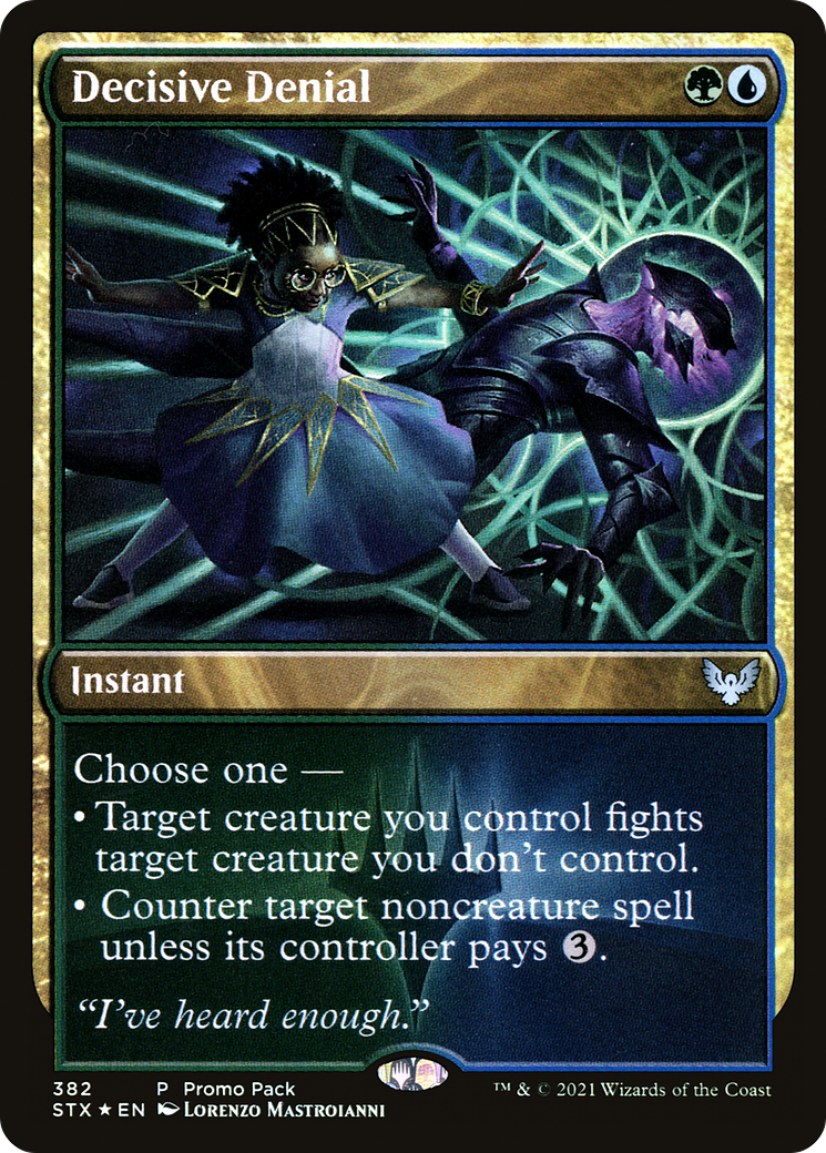 Decisive Denial (STX) 382 - WZRD TCG