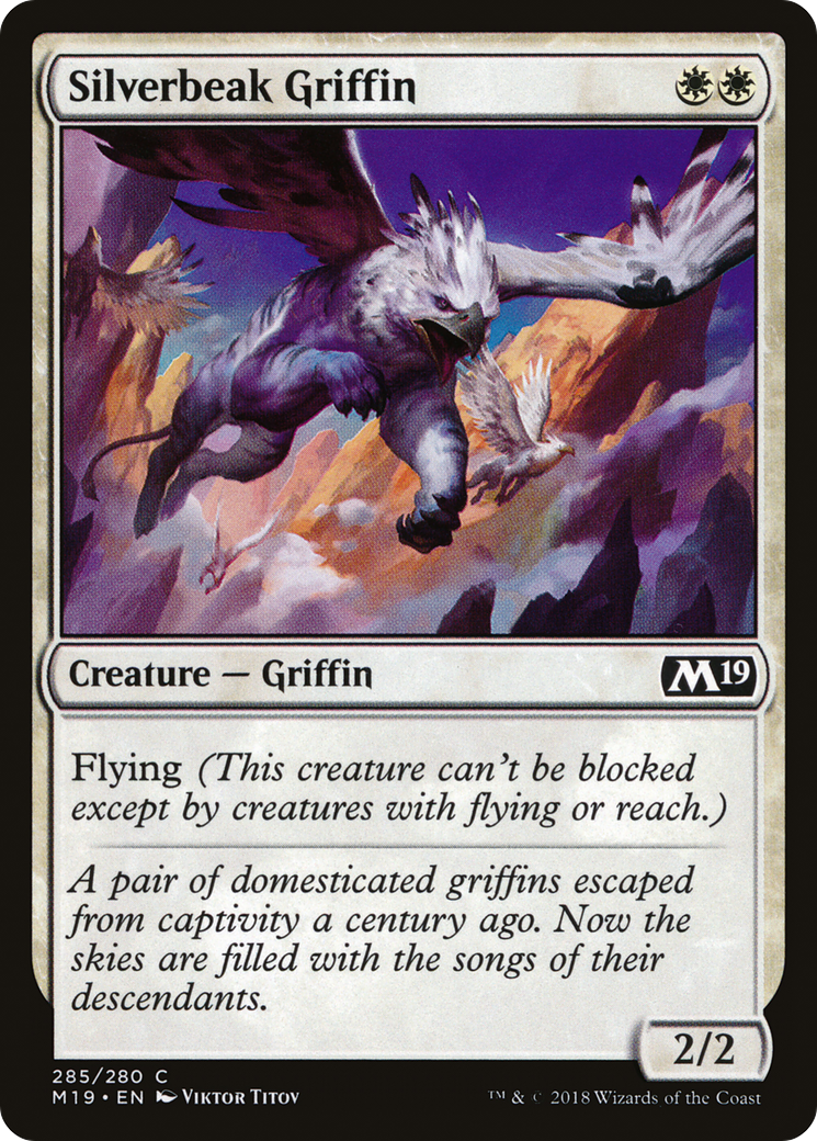 Silverbeak Griffin (M19) 285 - WZRD TCG