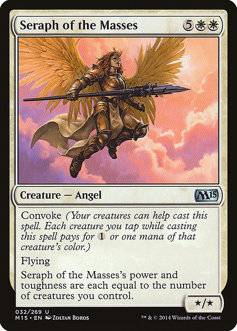 Seraph of the Masses front