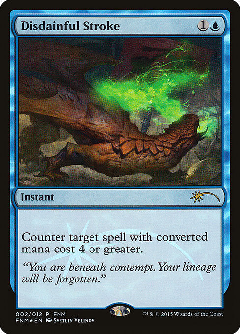 Disdainful Stroke front