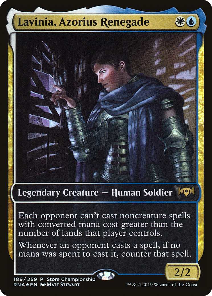 Lavinia, Azorius Renegade (PRNA) 189