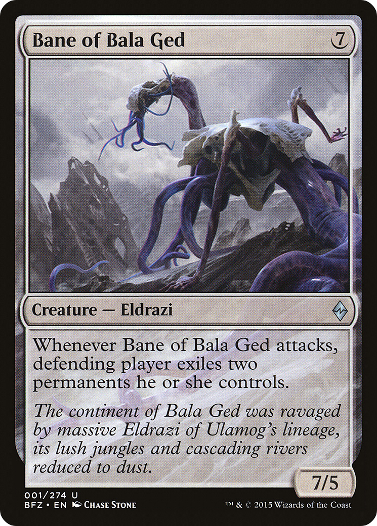 Bane of Bala Ged (BFZ) 1 - WZRD TCG