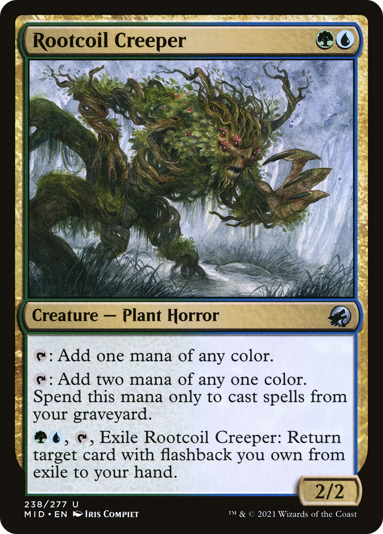 Rootcoil Creeper (MID) 238 - WZRD TCG