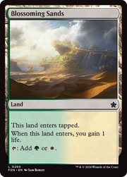 Blossoming Sands (FDN) 260 - WZRD TCG
