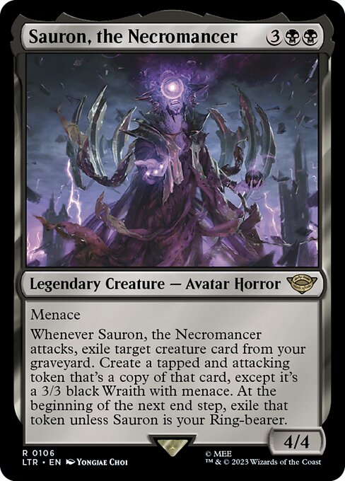 Sauron, the Necromancer front