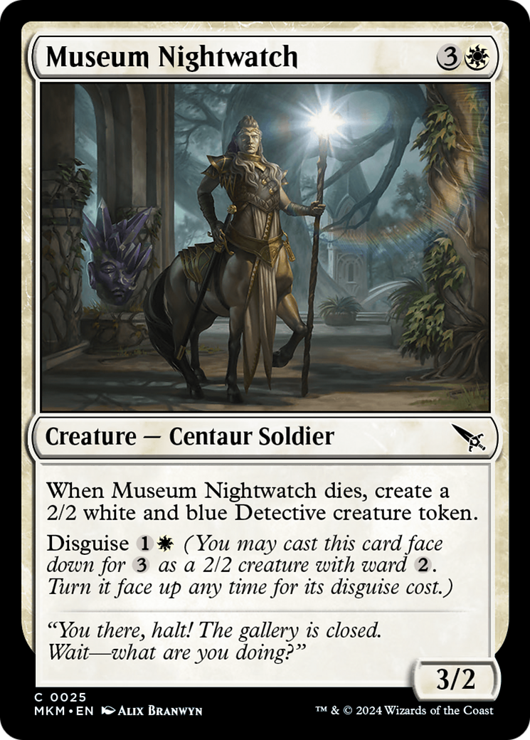 Museum Nightwatch (MKM) 25 - WZRD TCG
