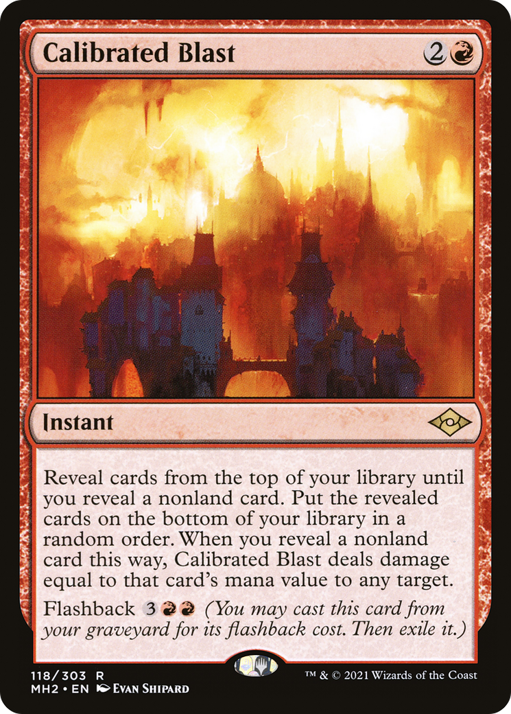 Calibrated Blast (MH2) 118