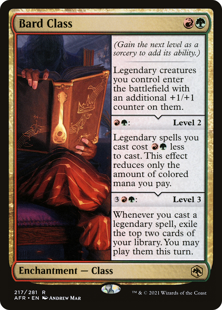 Bard Class (AFR) 217 - WZRD TCG