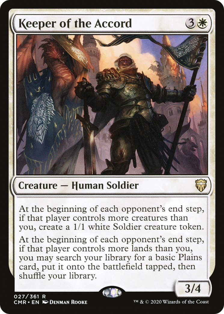Keeper of the Accord (CMR) 27