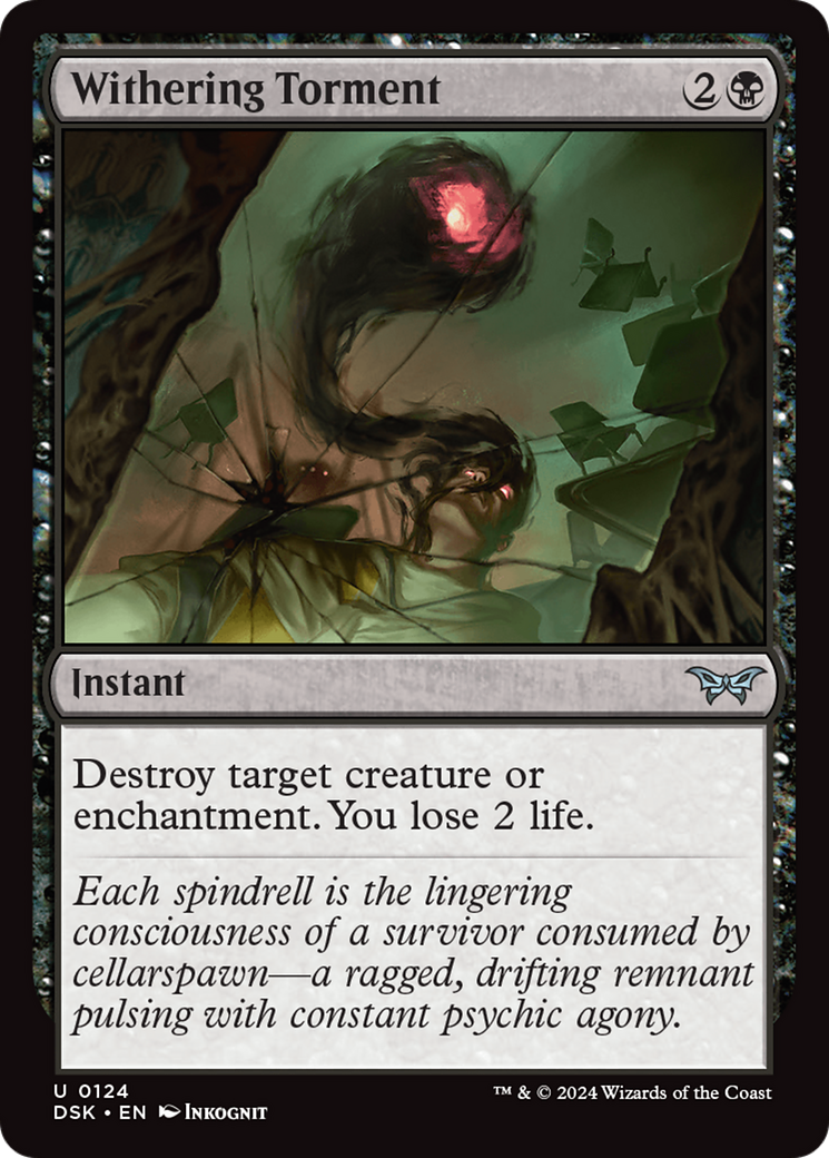 Withering Torment (DSK) 124 - WZRD TCG