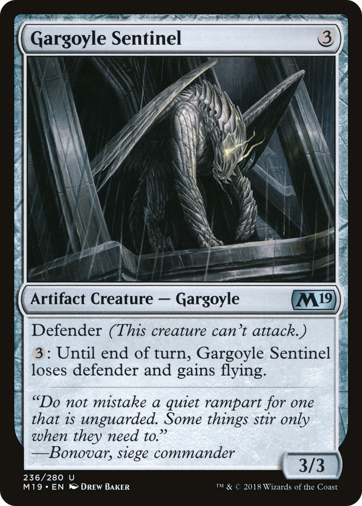 Gargoyle Sentinel (M19) 236