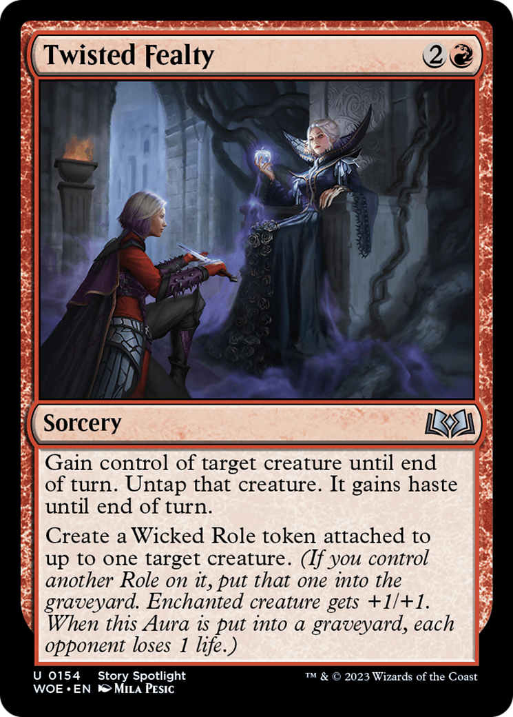 Twisted Fealty (WOE) 154 - WZRD TCG