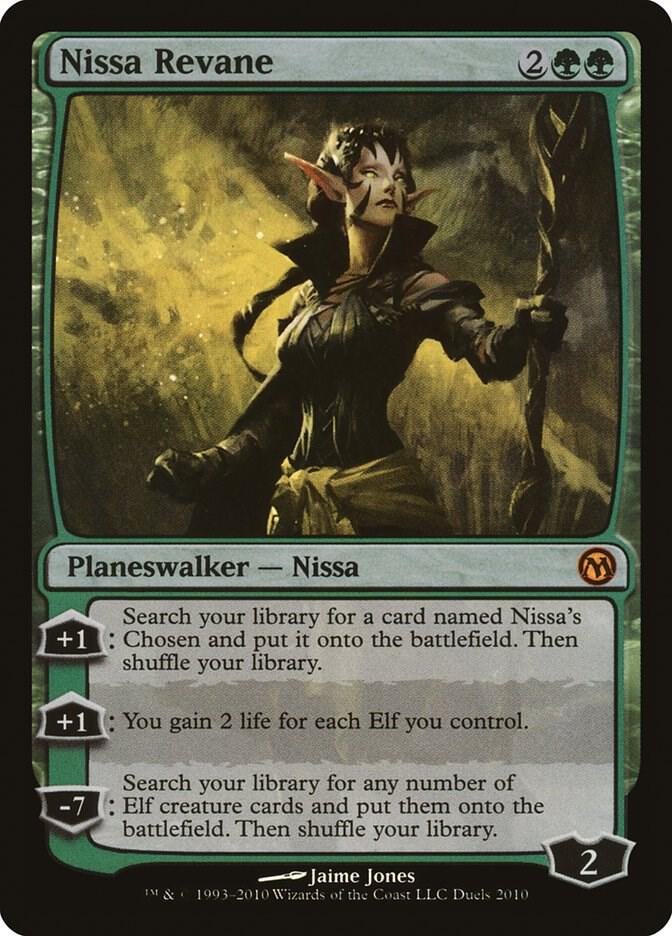 Nissa Revane,, Duels 2010, Near Mint, Foil