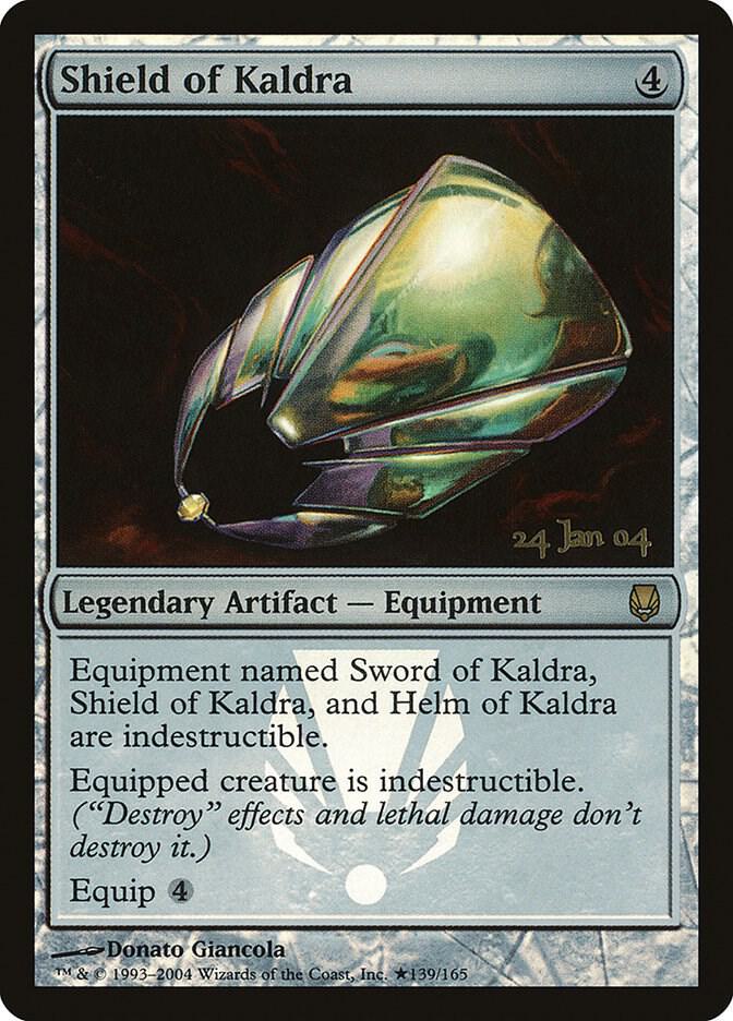 Shield of Kaldra,, 139, Near Mint, Foil