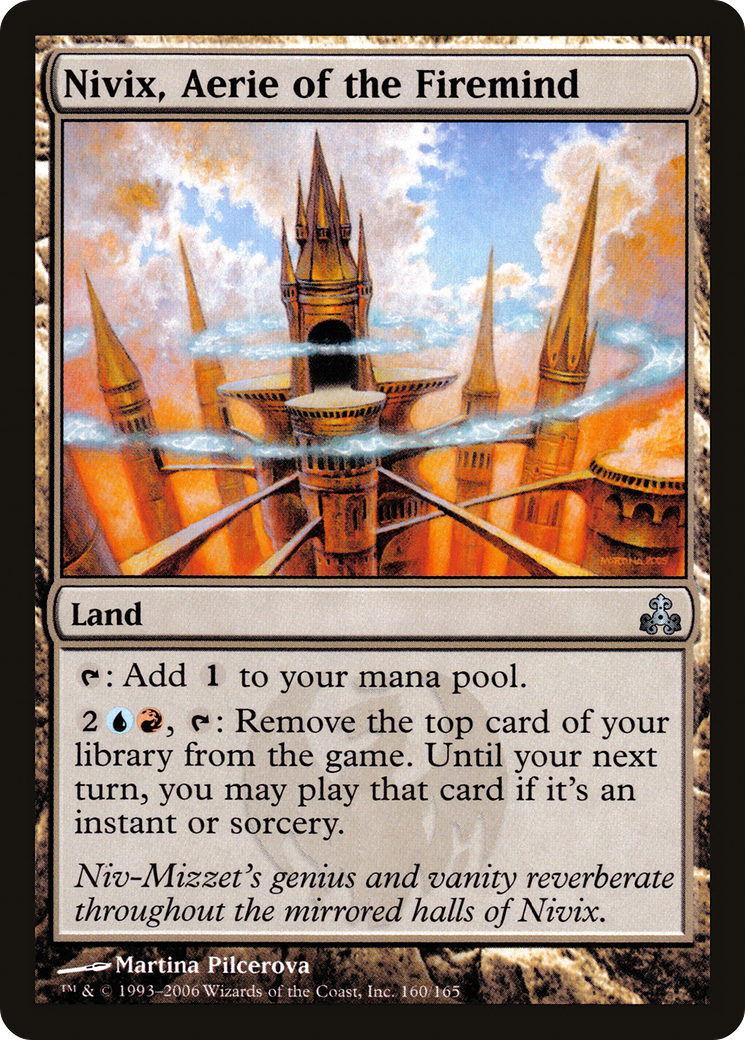 Nivix, Aerie of the Firemind (GPT) 160