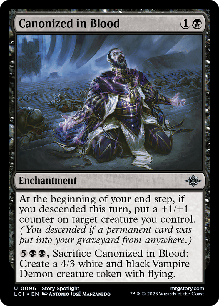 Canonized in Blood (LCI) 96 - WZRD TCG