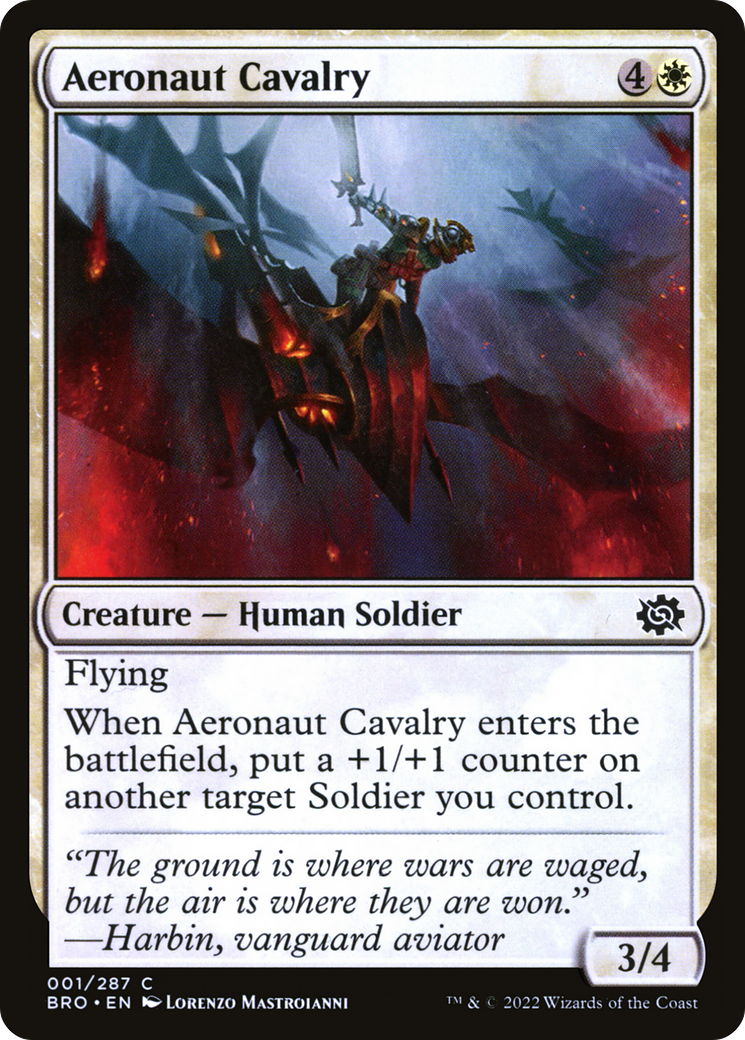 Aeronaut Cavalry (BRO) 1 - WZRD TCG