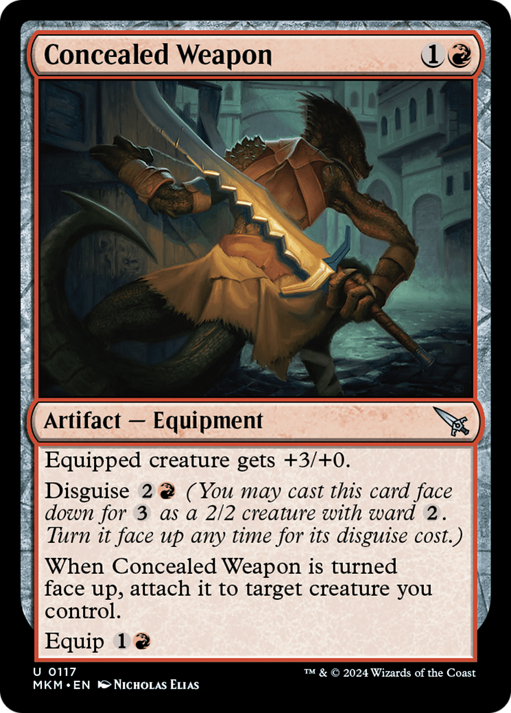 Concealed Weapon (MKM) 117