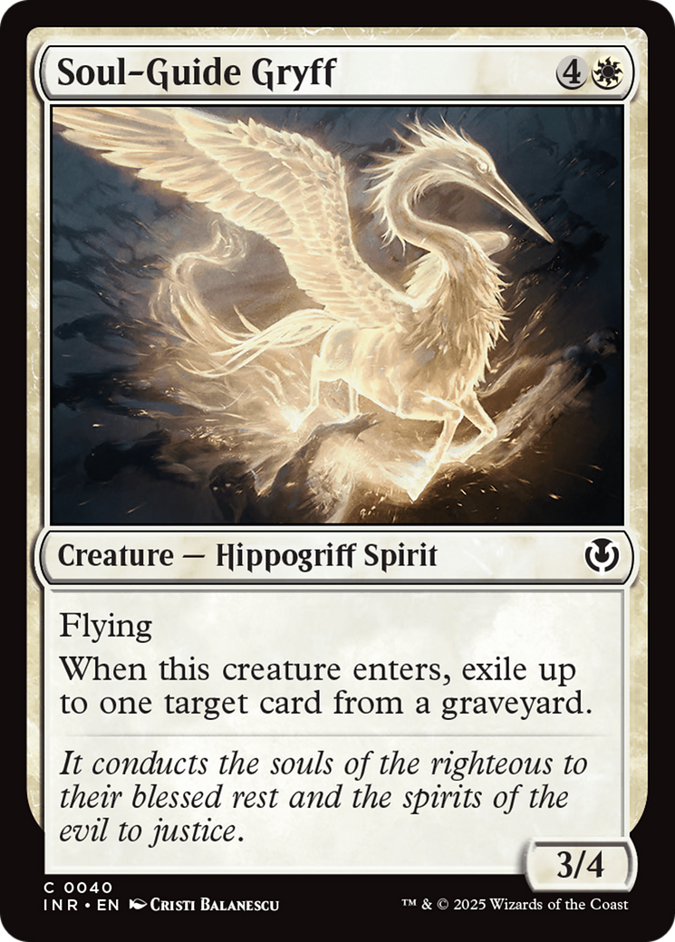 Soul-Guide Gryff (INR) 40 - WZRD TCG