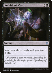 Ambition's Cost (CLB) 110