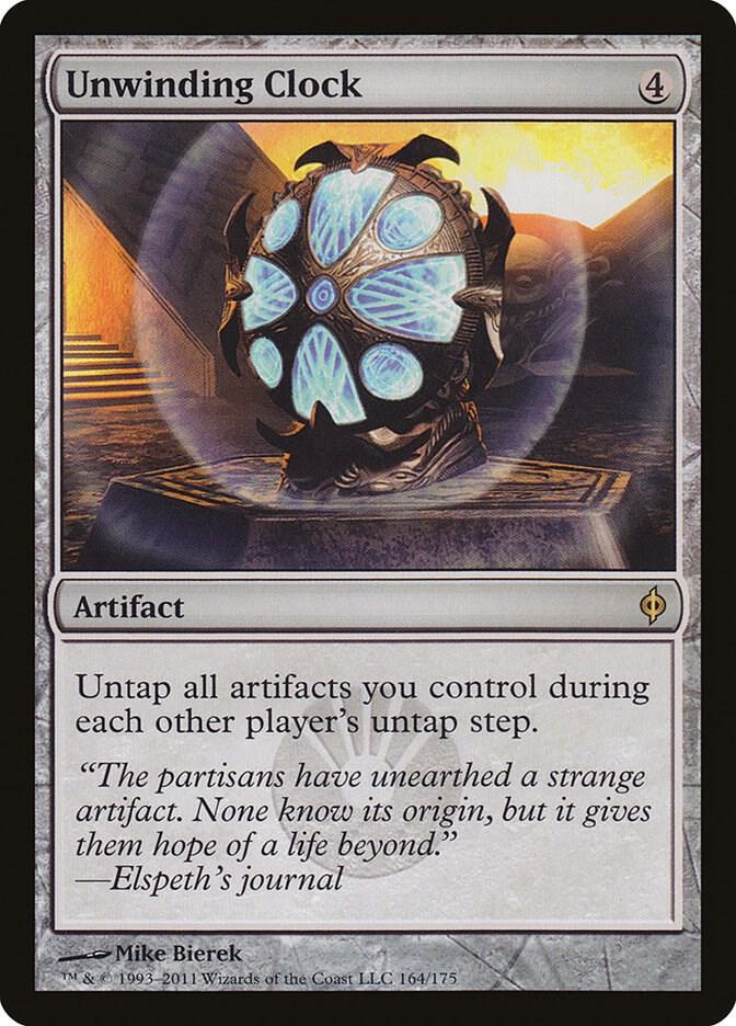 Unwinding Clock,, 164, Lightly Played, Normal