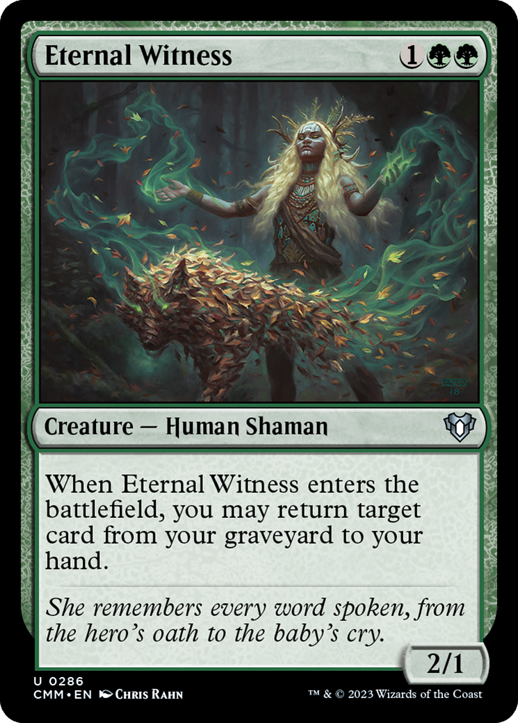 Eternal Witness (CMM) 286 - WZRD TCG