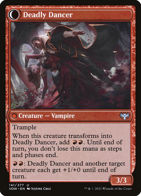 Alluring Suitor // Deadly Dancer back